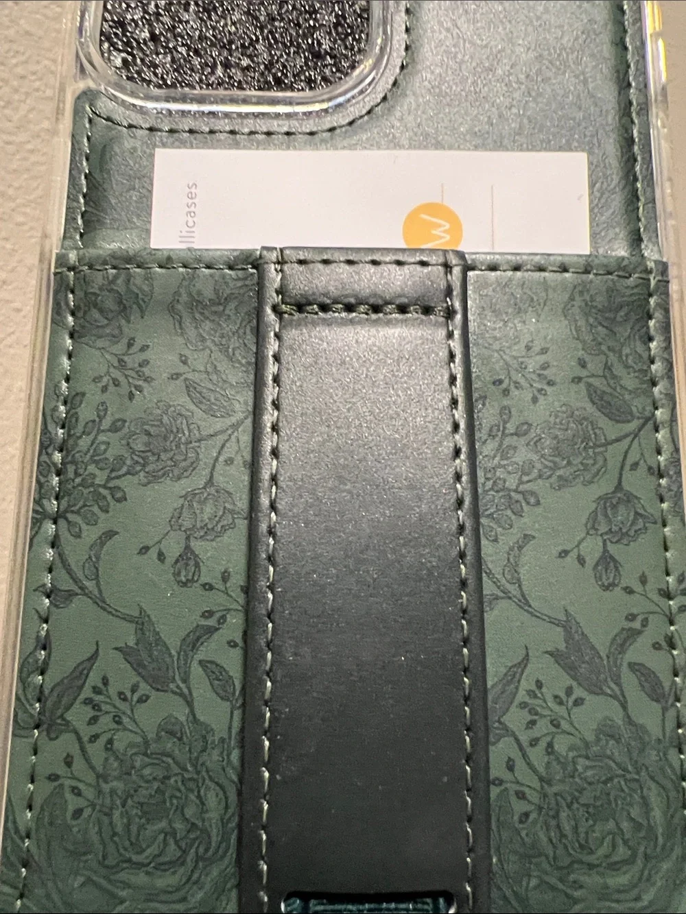 Walli Case “Secret Garden” By Brooklyn & Bailey iPhone 13 Pro Max Green NWT